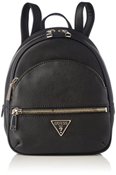 Guess Manhattan Backpack, Mochila para Mujer, Negro, Talla única precio