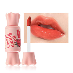 10ml Lip Glaze Candy Shape Hidratante Impermeable Sin Peso Textura Delgada Labial Esmalte Suave Y Ultra Hidratante Para Belleza-3 características