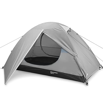 Bessport Tienda de campaña para 1 Persona, Ultraligera, Impermeable, Ligera, fácil de Instalar, 3 Estaciones, ventilada, Apta para Senderismo y montañ