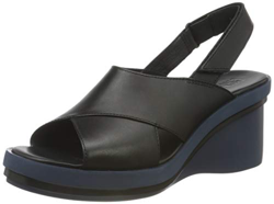 Camper Kyra K200964-002, Wedge Sandal Mujer, Black, 41 precio