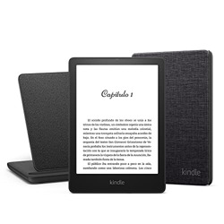 Kindle Paperwhite Signature Essentials Bundle con Kindle Paperwhite Signature Edition (32 GB, sin publicidad), Funda de Tela de Amazon y Base de Carga precio