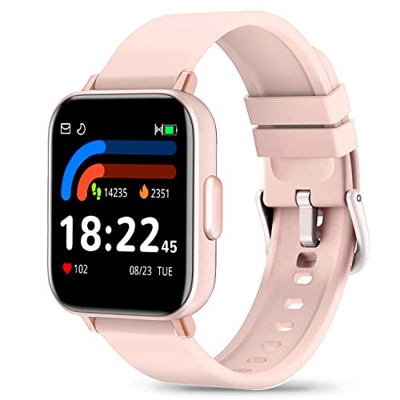 Reloj inteligente, reloj inteligente de fitness con oxígeno (SpO2) las 24 horas / monitor de frecuencia cardíaca / sueño, reloj para correr con GPS a 