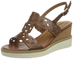 Tamaris 1-1-28332-26, Sandalia Mujer, coñac, 40 EU precio