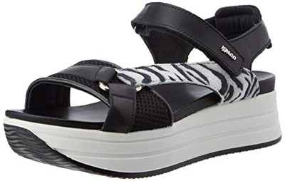 IGI&CO DYA 71622, Sandalia Mujer, Negro, 35 EU
