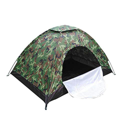 ODOORACT Tienda de campaña, tienda de campaña, tienda compacta de cúpula para 2 – 3 personas, de montaje rápido, portátil, camuflaje, protección UV, i características