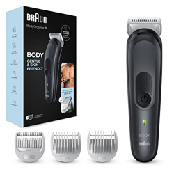 Braun Recortadora Corporal 3 BG3350, Afeitadora Corporal Masculina Con Tecnología SkinShield, Peine Para Zonas Sensibles, Lámina Afilada De Larga Dura precio
