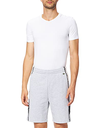 Lacoste GH6866 Bañador, Argent Chine/Blanc-Noir, S para Hombre en oferta