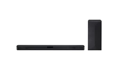 LG SL4 - Barra de Sonido de 300W de Potencia 2,1 Canales, Dolby Digital, DTS Digital Surround, Bluetooth, HDMI, USB y Entrada óptica