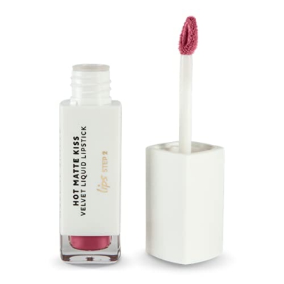 Andreia Professional Make Up - Labios - Barras de labios líquidas de terciopelo HOT MATTE KISS (05 Precioso)