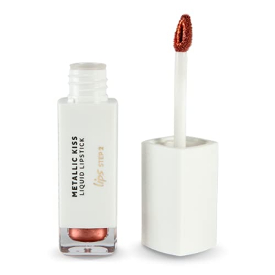 Andreia Professional Make Up - Labios - Barra de labios líquida METALLIC KISS (09 Lava Caliente)