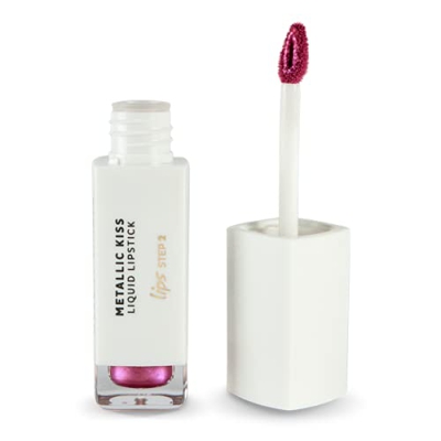 Andreia Professional Make Up - Labios - Barra de labios líquida METALLIC KISS (06 estilo vampiro)