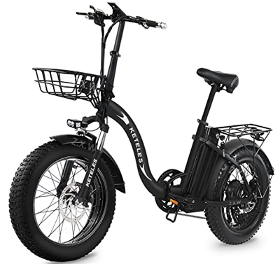 Bicicleta eléctrica Plegable 20", 250W 48V 15A Bici Eléctrica, Ciudad E-Bike para Adultos Hombre y Mujer, Shimano de 7 Velocidades, Velocidad Máxima d
