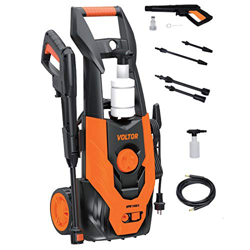 VOLTOR HPW1400E Hidrolimpiadora 1400W, 110 Bares, 390 l/h, Manguera 5 Metros, Boquilla Turbo, 1400 W en oferta