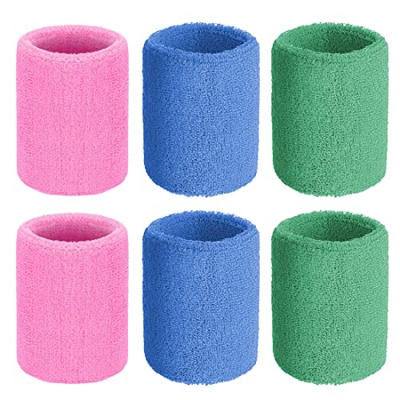 Androxeda Muñequera Deportiva Deportes Sweatband Suave Espesar Algodón Tenis Gimnasia Fútbol Baloncesto Correr Deportes Atléticos