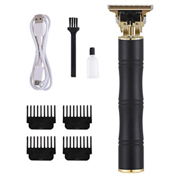 Zoloyo Cortapelos eléctricos, cortaúñas para hombre, cortadora de pelo cerrada, cortadora de corte en T, sin cable, eléctrico, USB, recargable, Peluqu en oferta