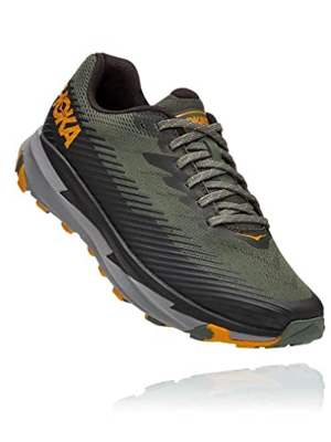 Hoka Torrent 2, Zapatillas de Trail-Running por Hombre, Verde (Thyme/GoldenYellow TGYL), 42 EU
