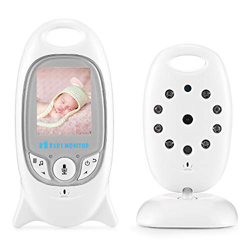 Vigilabebés con Cámara Pantalla LCD a Color de 2",TKMARS Camara Vigilancia Bebe con Visión Nocturna Camara Bebe con Comunicación Bidireccional y Senso características