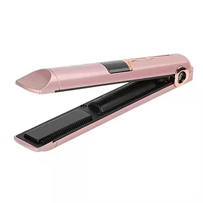 Plancha de pelo portatil, Plancha de pelo pequeña 2 en 1, Plancha de pelo profesional ghd con revestimiento de cerámica, Plancha de pelo para viaje (R