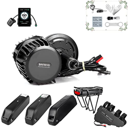 BAFANG HD 1000W Motor Central 48V 52V 1000W 68MM 100MM 120MM M615 de Bicicleta Eléctrica Kit de Conversión características