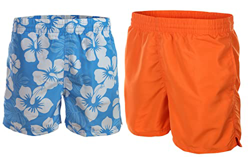 Octopus Bañador para hombre, pack doble (2 unidades) f5630, Azul Hibisco Naranja, M características