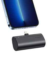 VEGER Mini Power Bank 5000mAh Batería Externa Cargador Portátil Carga Rápida 20W Compatible con iPhone 13/12/11/XR/X/8/7/6/Plus, etc. (Negro) características