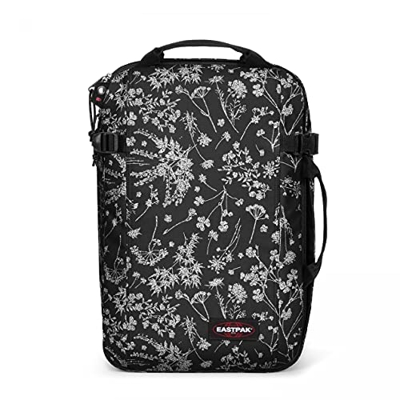 EASTPAK Morepack Riñonera Talla Única, Unisex Adulto, Negro (Bloom Silver)