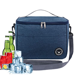 TOPPLAYER Térmica Plegable Bolso, Bolsa isotérmica Grande, Bolsa Nevera Playa Portatil, Bolsa Térmica Comida, Bolsa de Almuerzo Térmica Impermeable, B precio