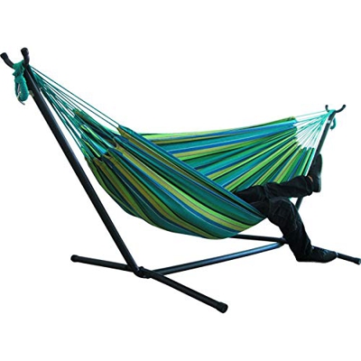 LXRZLS Hamaca Gruesa De Lona para Dos Personas, Silla Oscilante Colgante para Exteriores, No con Soporte para Hamaca De 200x150cm (Color : Buff)