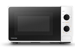 Toshiba MM2-MM20PF(WH) - Microondas, totalmente funcional con 5 niveles de potencia, descongelación fácil, 20 L, 800 W, color blanco precio