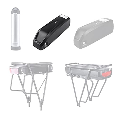 Junstar Batería para Bicicleta Eléctrica 48V 10Ah/11.6Ah/13Ah/17.5Ah/18Ah Batería, Batería Portaequipajes 15Ah/17.5Ah con Portabicicletas Batería EBik