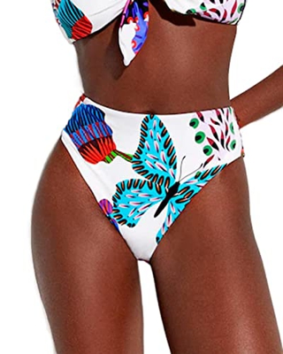 Desigual Biki_Alana I Bikini, Blanco, S para Mujer