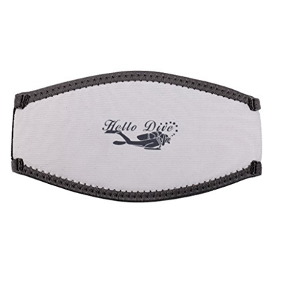 FLAMEER Protección Acolchada De La Cabeza del Pelo De La Cubierta De La Correa De La Máscara del Salto del Buceo De Neopreno