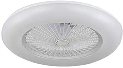 BEL AIR HOME - Ventilador Plafón Led serie KIRA 3000K-4000K-6500K Con Mando a Distancia y Control a Través de App (Blanco) en oferta