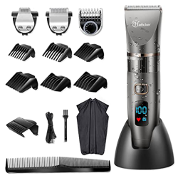 Hatteker Cortapelos por Hombre Maquina de Cortar el Pelo Cortadora de Pelo Barbero Electric Recortador de Barba y Precisión Waterproof precio