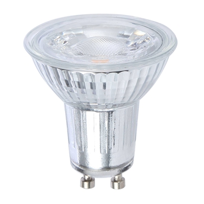 Reflectora LED GU10 7W 600lm blanco cálido 4 ud