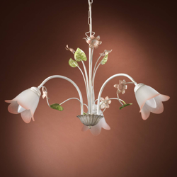 Lámpara colgante Botton, estilo florentino 3 luces en oferta