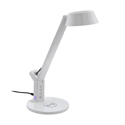 Lámpara de mesa LED Banderalo CCT dim QI blanco