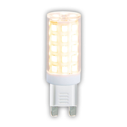 LED bi-pin G9 5,5W blanco cálido 557 lúmenes 6 ud en oferta