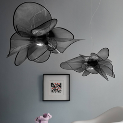 Slamp La Belle Étoile colgante LED negro Ø73cm en oferta