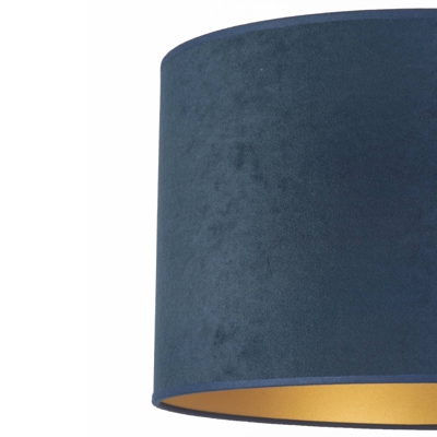 Plafón Golden Roller Ø 60cm azul oscuro/oro