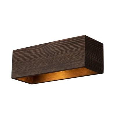 Envolight Kubiko aplique, pino oscuro