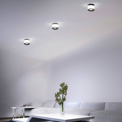 Molto Luce Dark Night techo 2700K blanco/plata