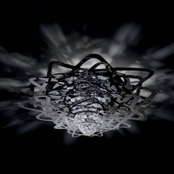Slamp Aurora plafón large, negro características