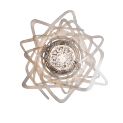 Slamp Aurora plafón mini, fumé en oferta