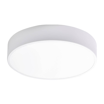 Plafón Cleo 400, IP54, Ø 40 cm blanco
