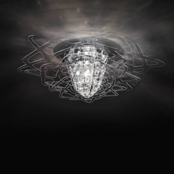 Slamp Aurora plafón mini, transparente en oferta