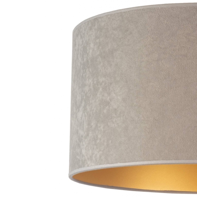 Plafón Golden Roller Ø 40cm gris/oro