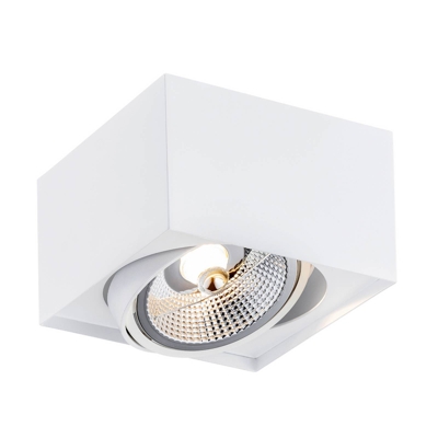 Foco de techo Ronda, 1 luz, blanco