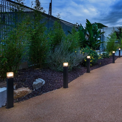 SLV Grafit bolardo luminoso 60 cm