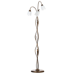Lámpara de pie florentina Sonia, bronce 3 luces precio